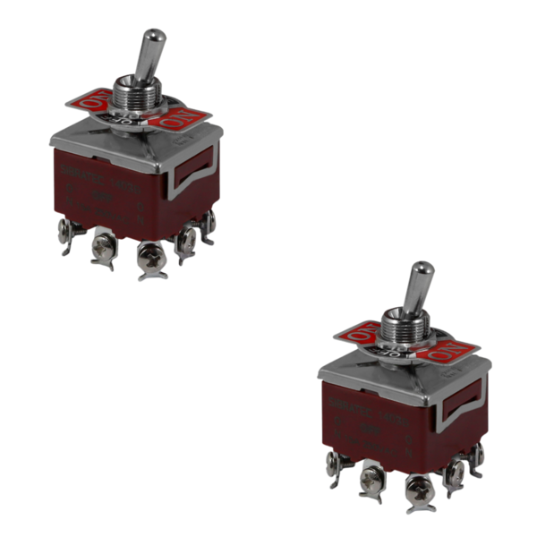 Kit Chave Alavanca 1403b | Liga/desliga/liga | 3 Polos | Para